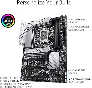Amazon | Asus Prime Z790-P Intel Z790 LGA 1700 ATX DDR5